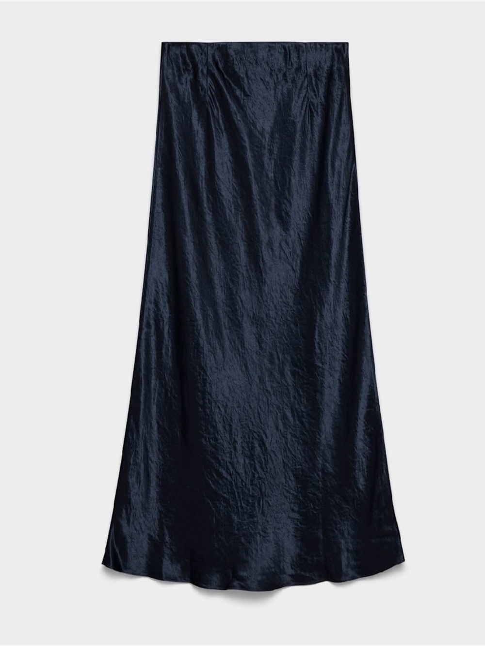 babaton only maxi slip skirt vintage navy sz 12 NWT